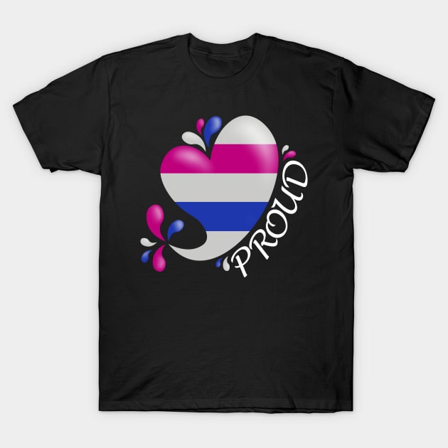 Proud to be Androgynous T-Shirt by CoffeeOtter